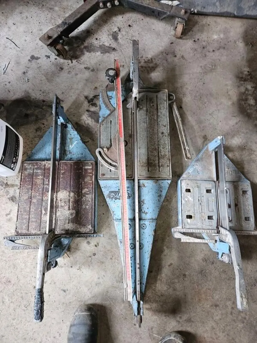 Sigma tile cutters x3