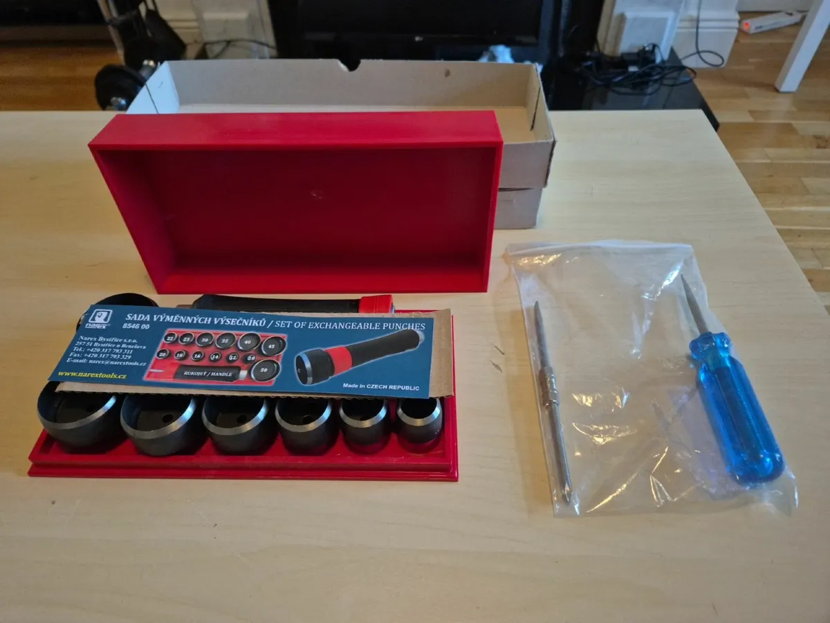 Narex Wad Punch Kit, NEW - Image 4