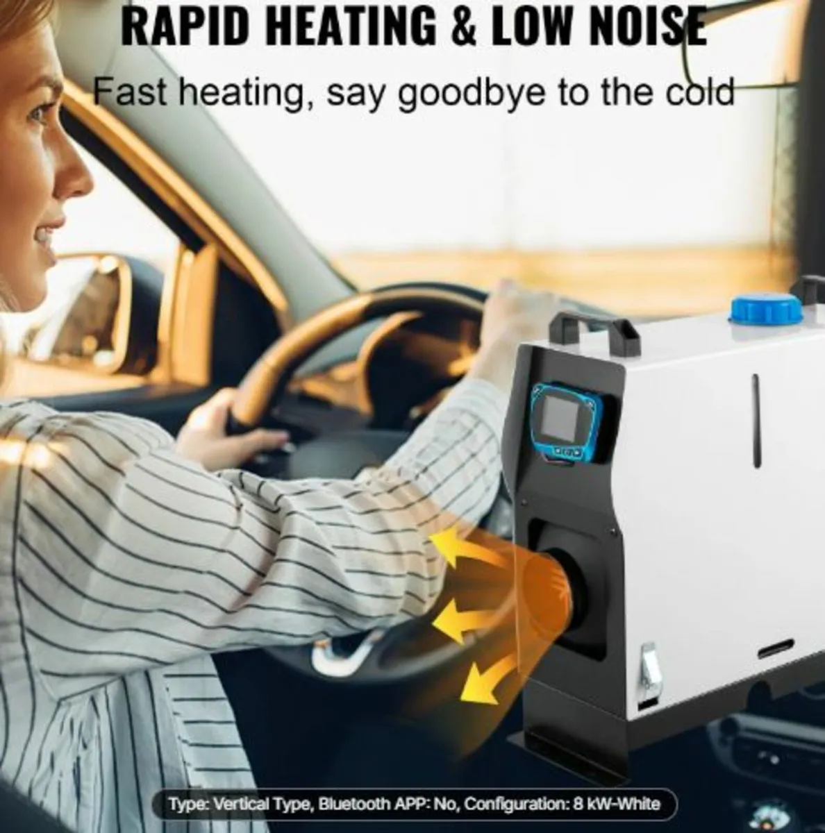 Diesel Air Heater, 5-8KW Parking Heater, All in 1, - Image 2