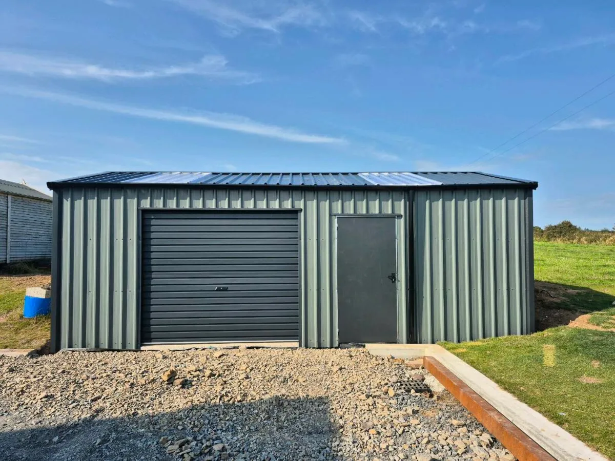Steel and timber Sheds and Garages - Image 1