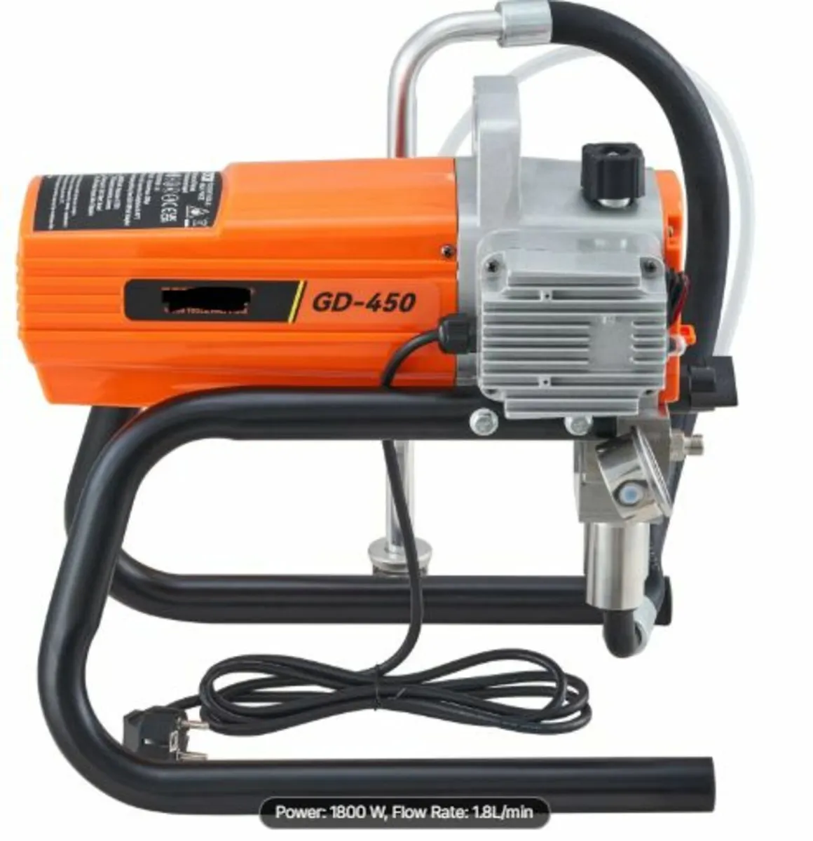Pro Airless Wall Paint Sprayer, 1800W Electric - Image 3