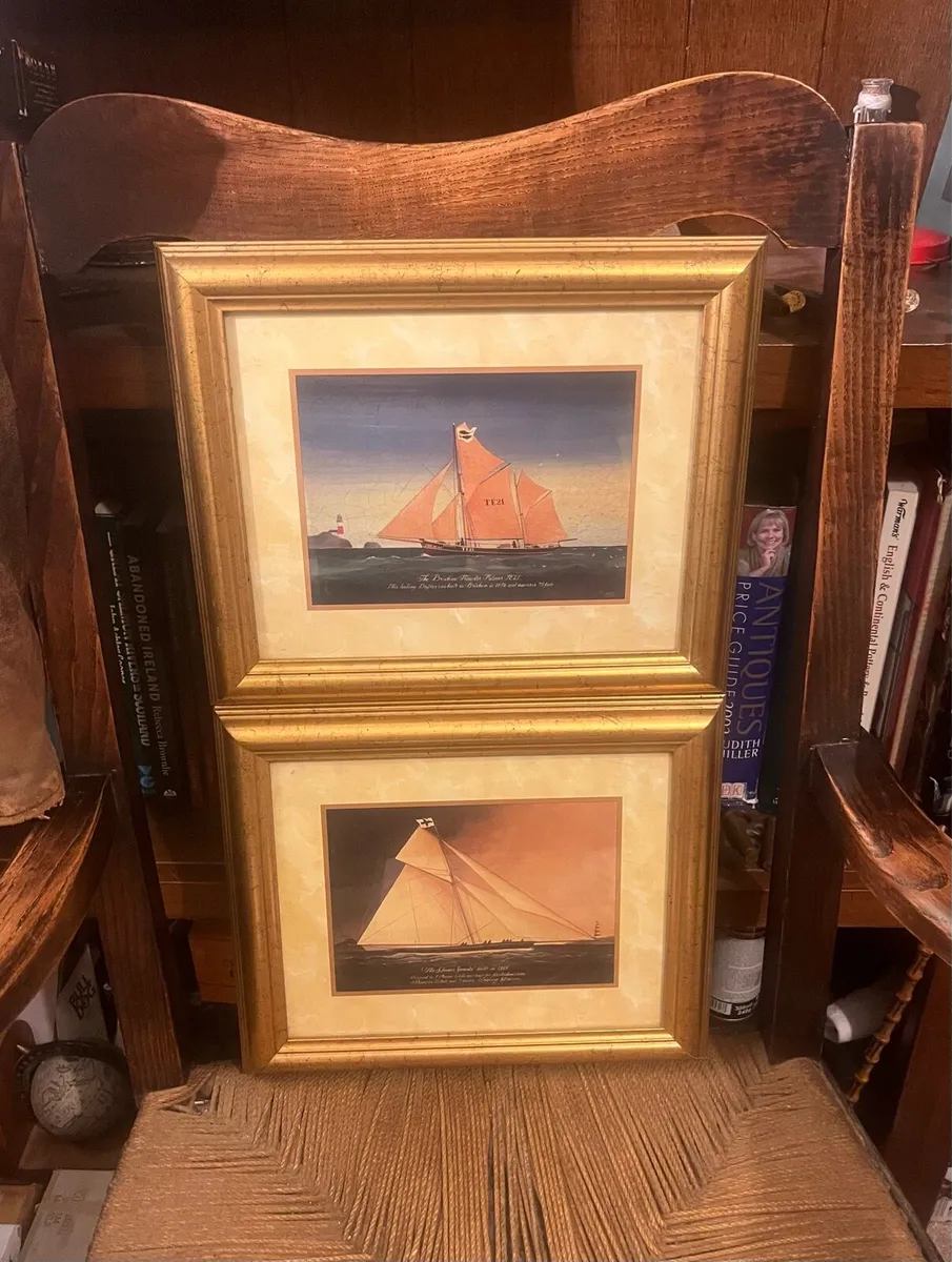 Vintage Prints of Maritime Ships - Image 1