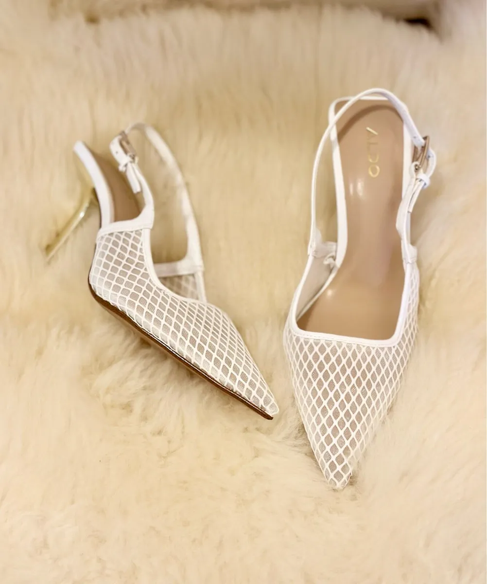 Brand New White Civil Wedding Outfit & ALDO heels - Image 4