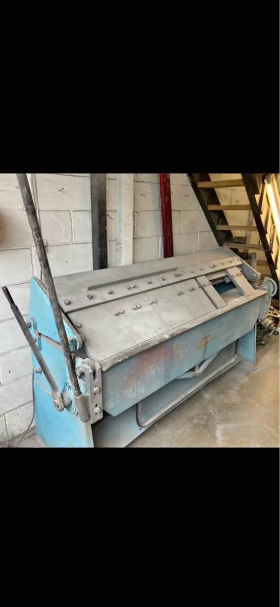 8’ original pan folder 98” delivered. 2.5 mm - Image 1