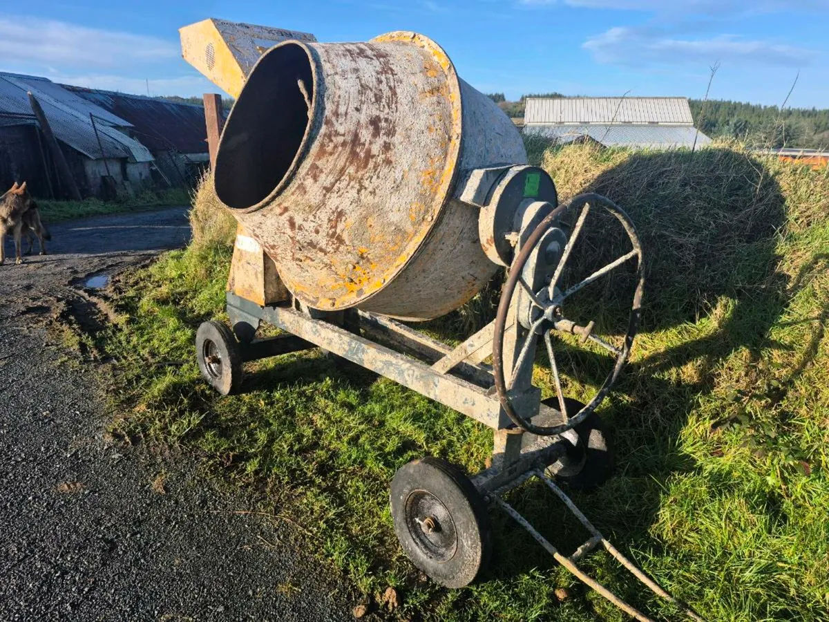 Terex 10,/7 diesel mixer - Image 2