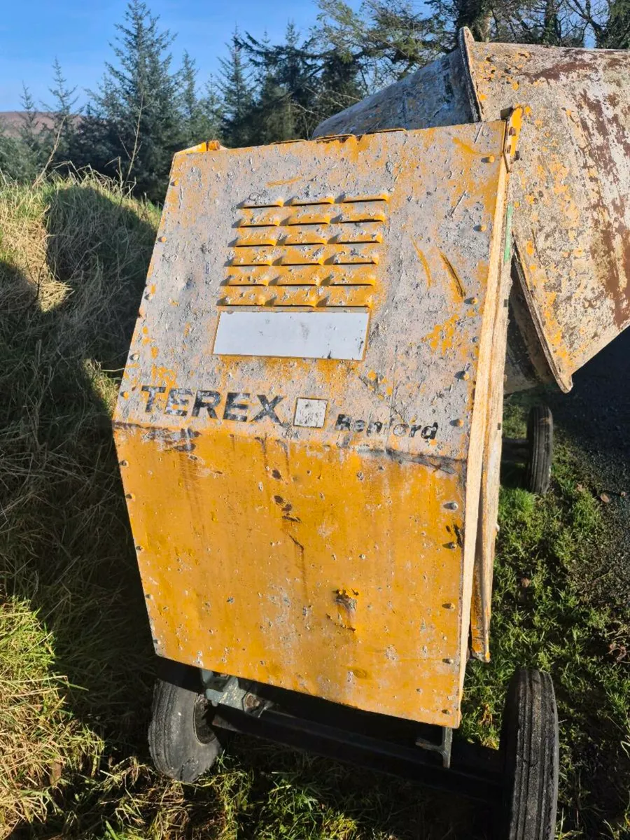 Terex 10,/7 diesel mixer - Image 4