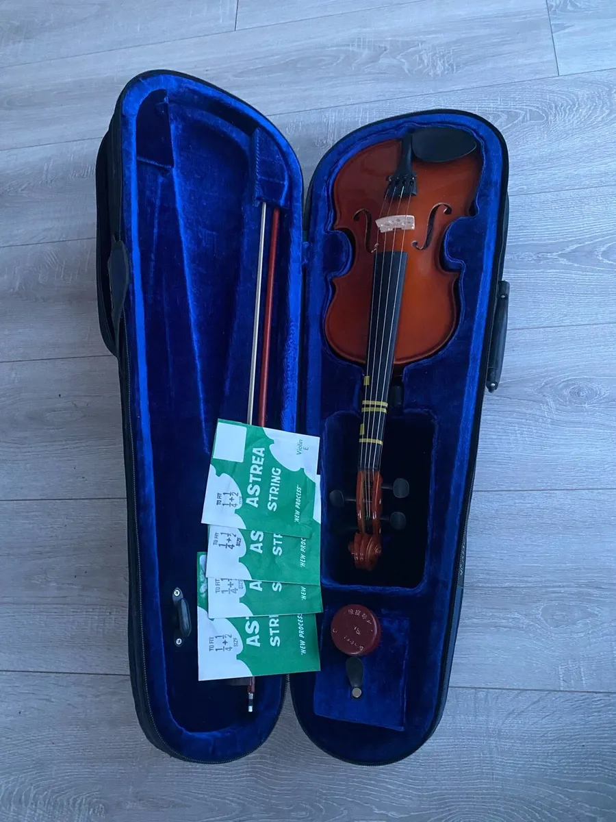 Child’s 1/2 size violin - Image 1