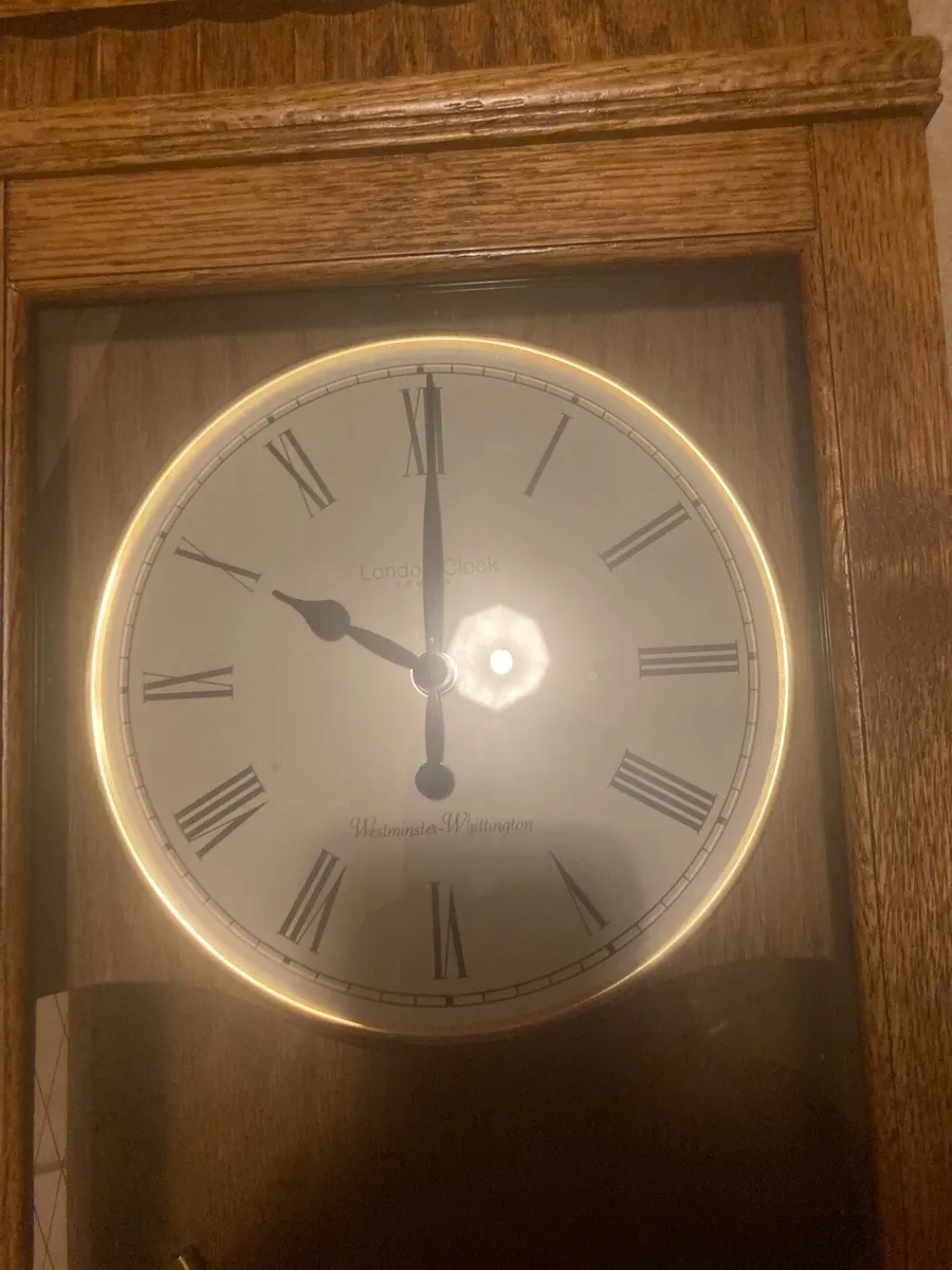 Oak London clock co pendulum clock - Image 2