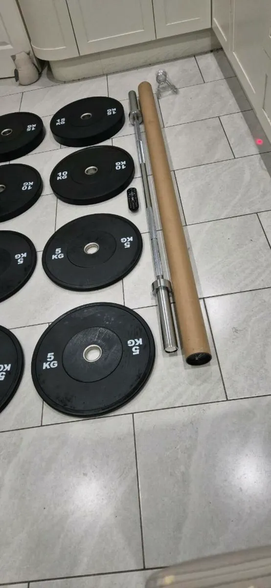 Brand new Olympic bumper weight SET B - Image 2