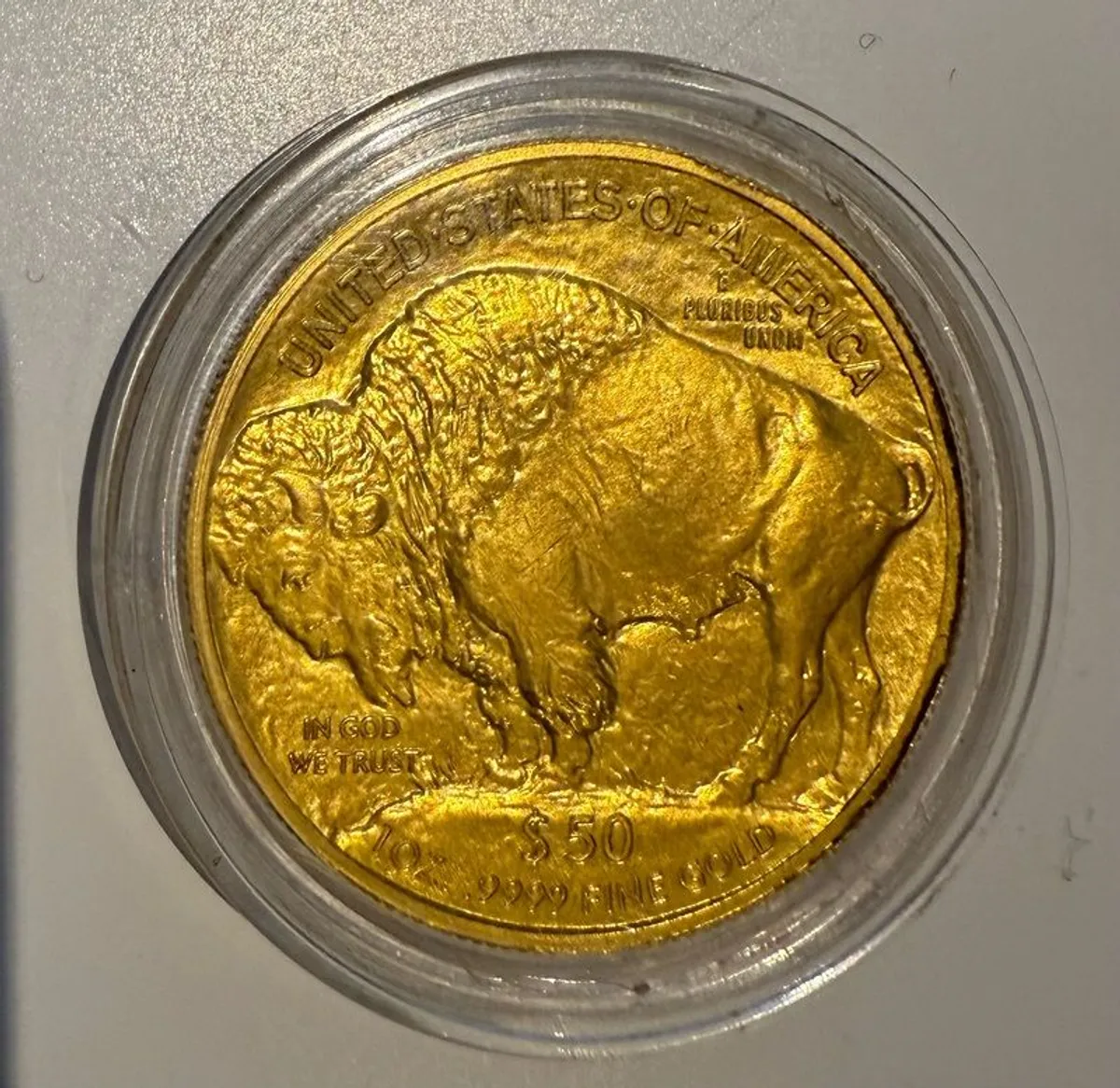 Pure gold coin 999.8 American Buffalo - Image 1