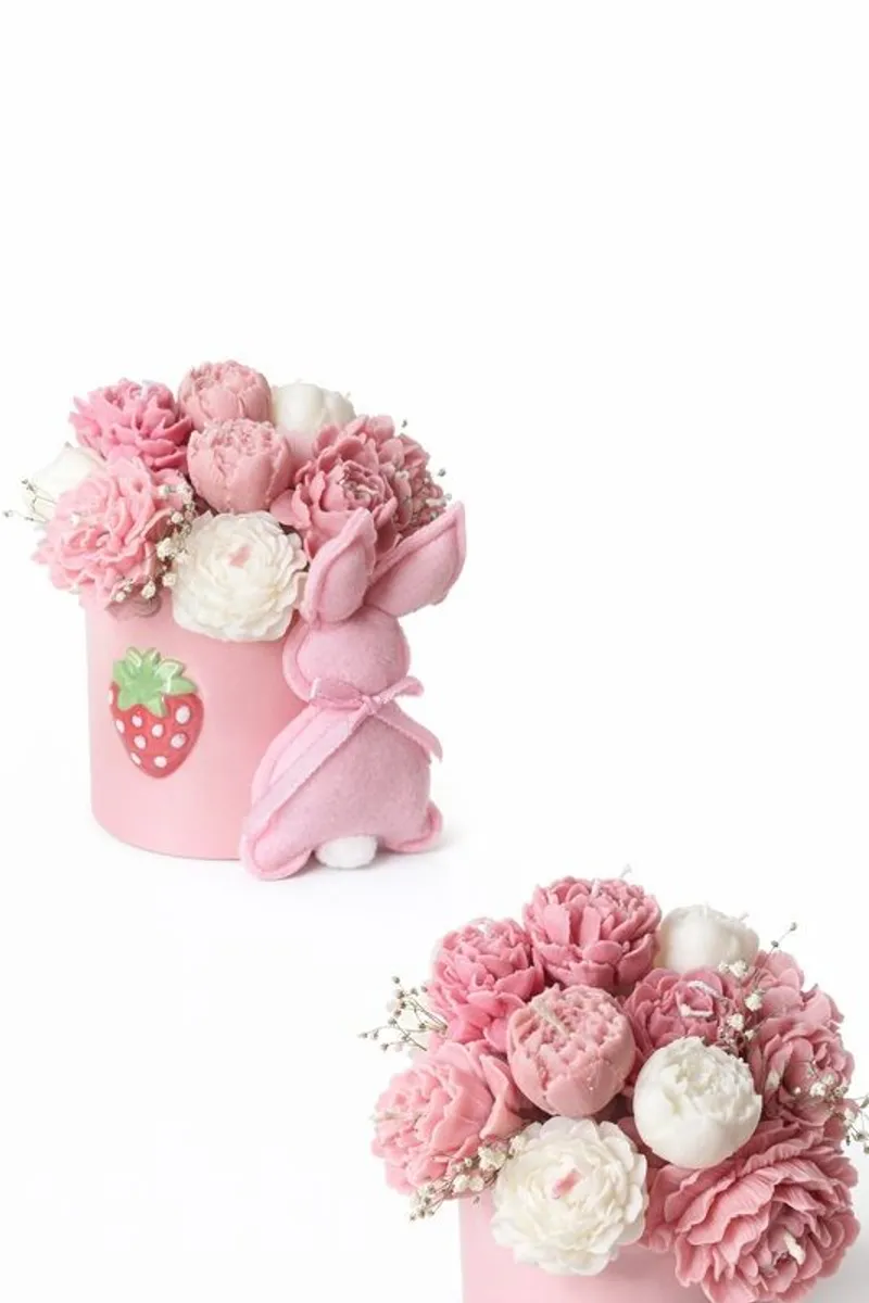 Handmade Candle Bouquet - Image 2