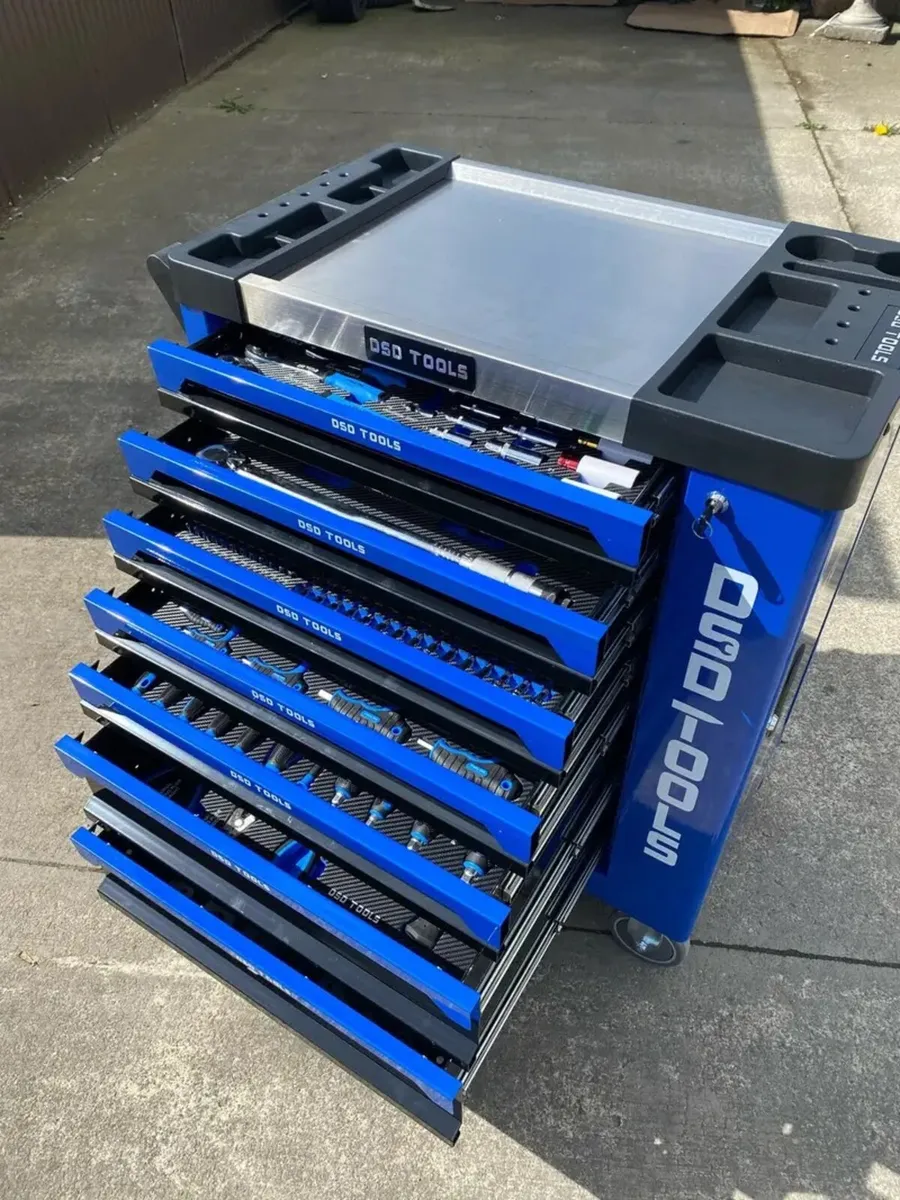 BRAND NEW INDUSTRIAL USE TOOL CHEST FULL OF TOOLS - Image 2