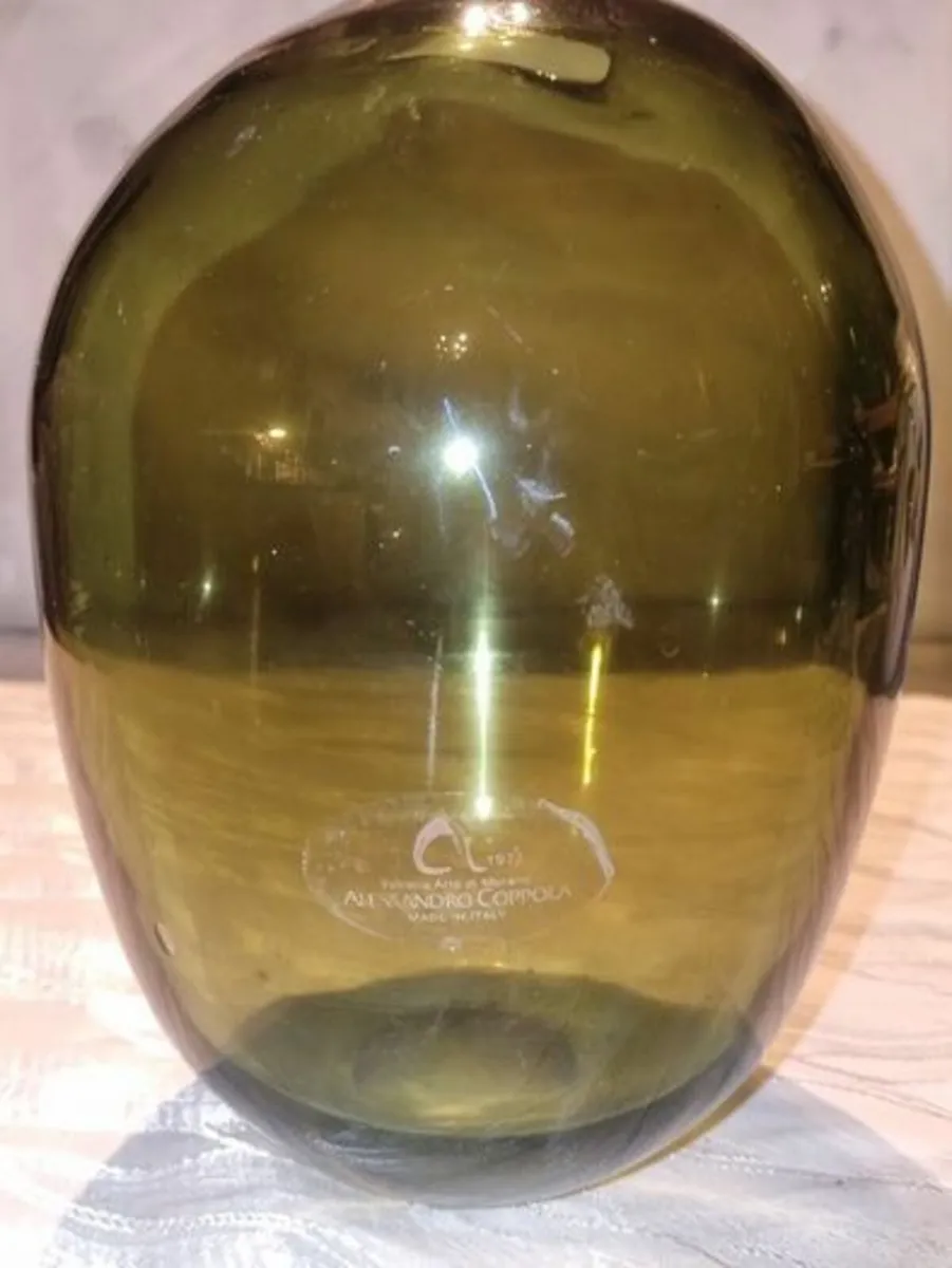 Alessandro Coppola Murano Glass Vase - Image 3