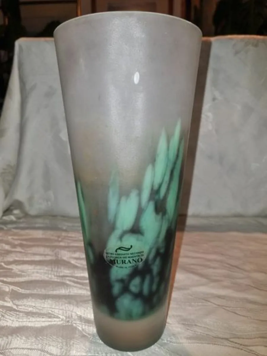 Large Murano Glass Vase - Image 1