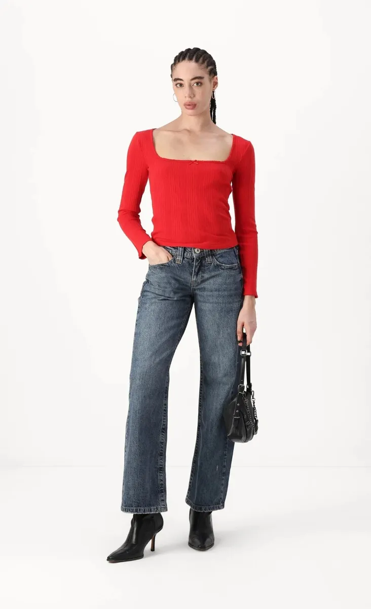 DIVIDED Blue Bootcut Jeans – Size EUR 42 - Image 1