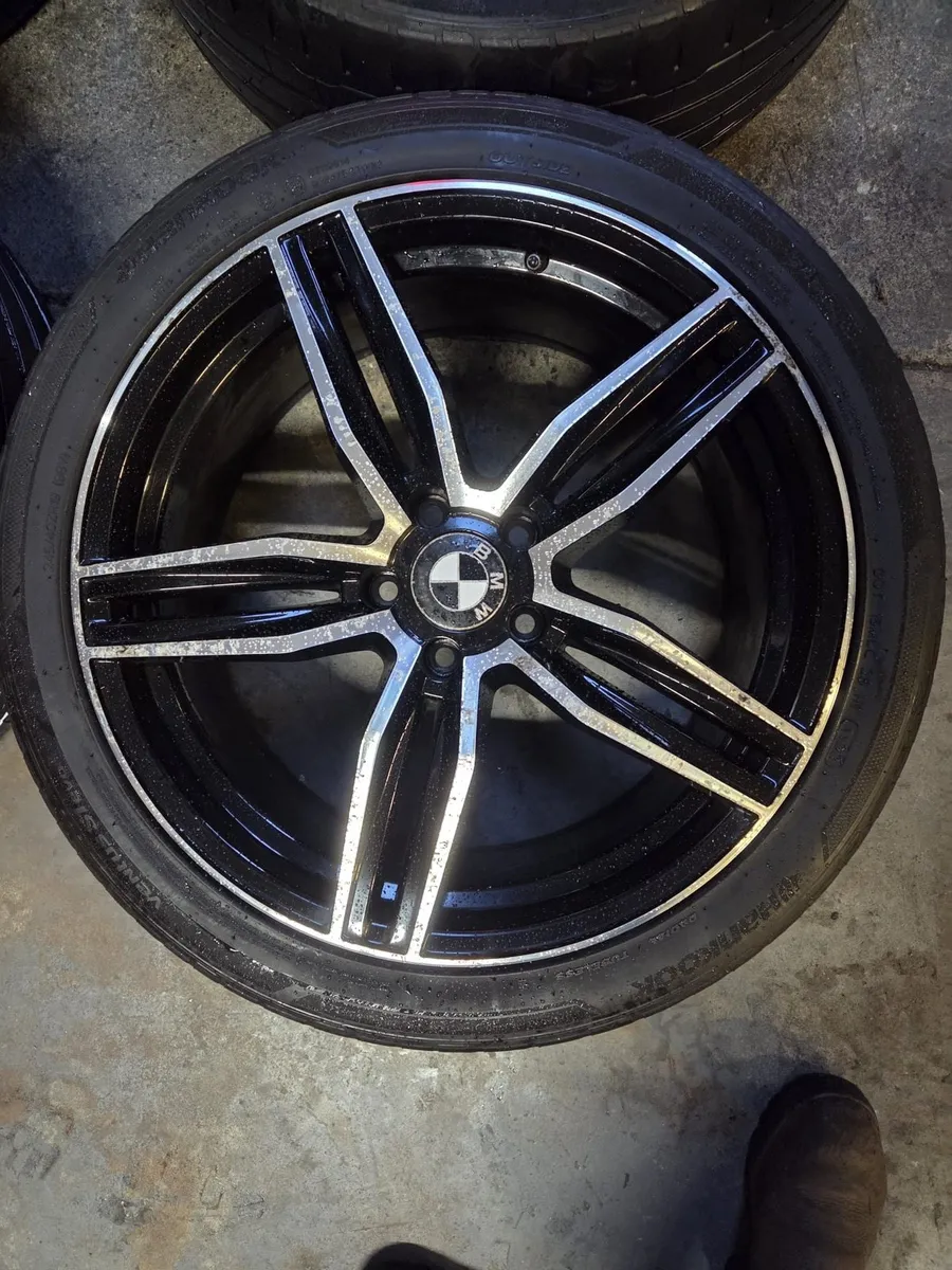 BMW 19” wheels and tyres - Image 1