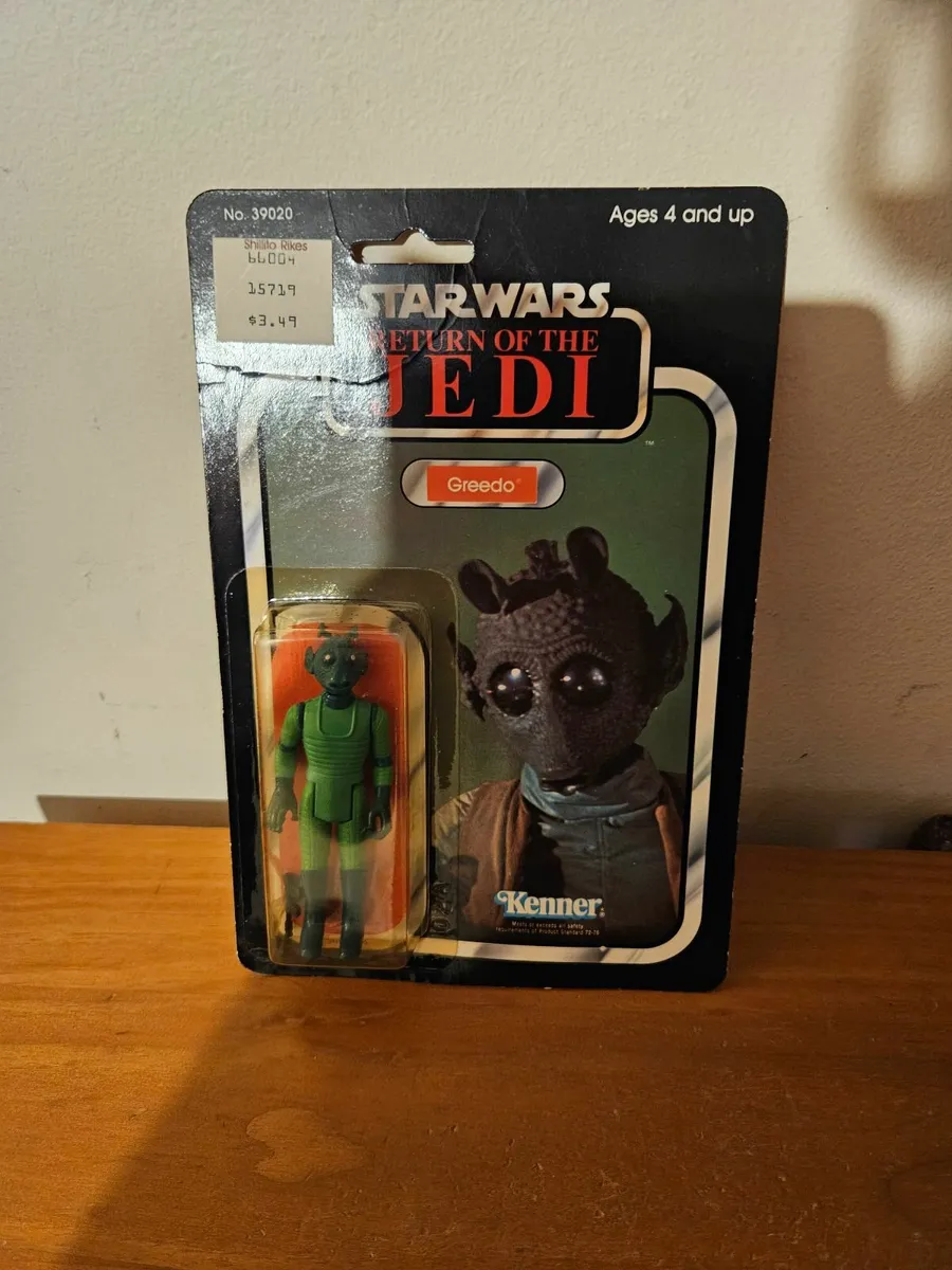 Vintage Star Wars ROTJ Greedo Made in Spain - Image 1