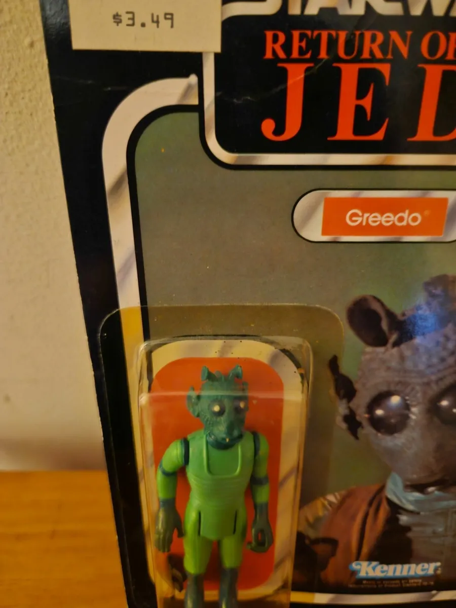 Vintage Star Wars ROTJ Greedo Made in Spain - Image 2