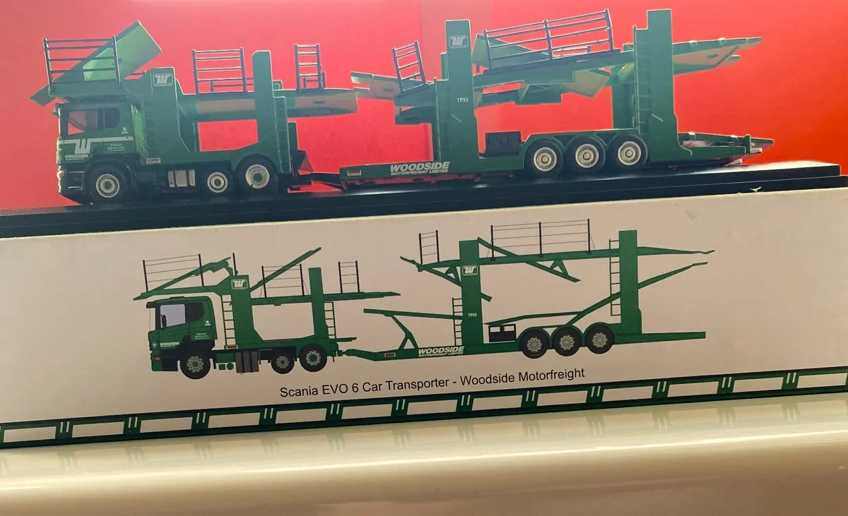 3 Mini-Car Transporter, with cars, Free Post - Image 1