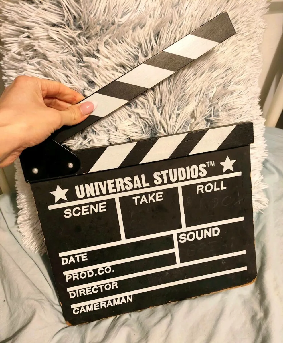 Universal Studios™ Film Clapperboard – Classic Bla - Image 2