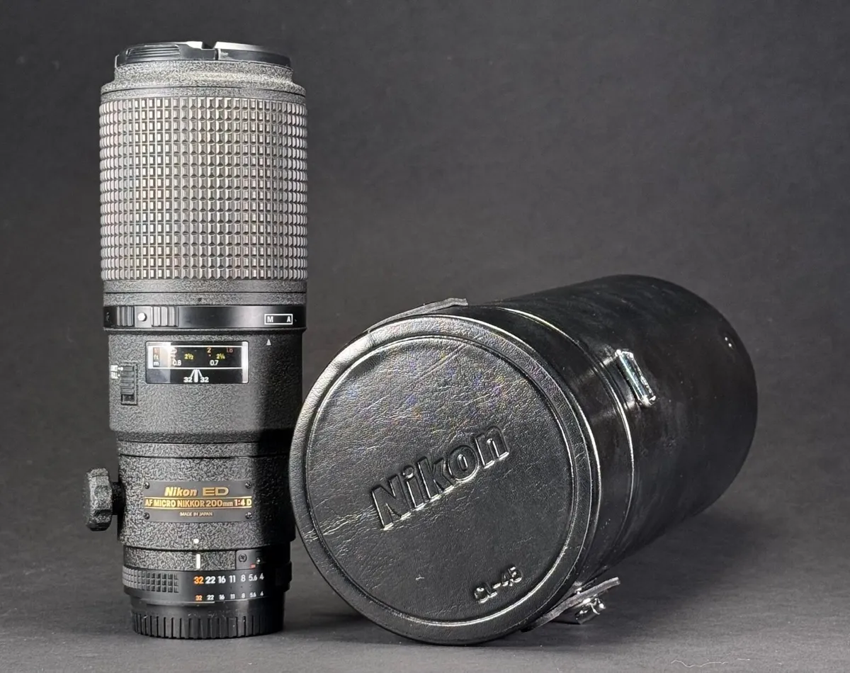 Nikon AF Micro NIKKOR 200mm F/4 D ED lens (as NEW) - Image 2
