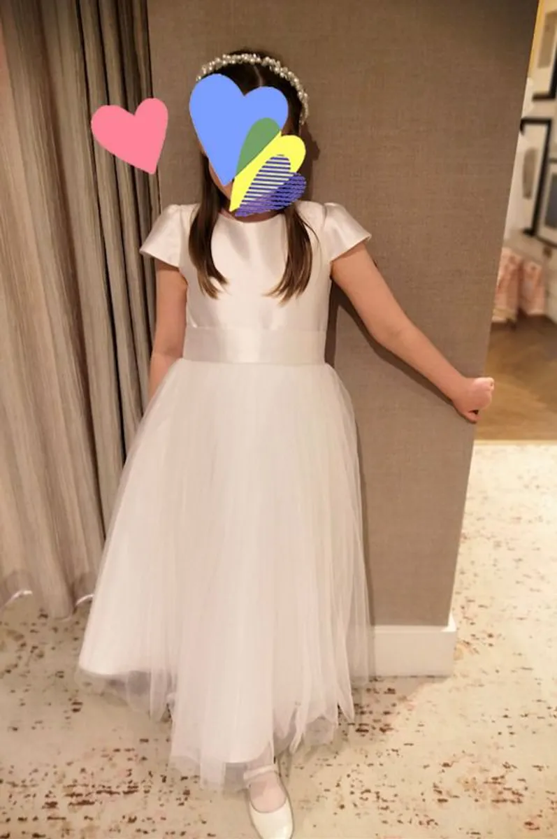 Darcy Bow Jessica Communion Dress - Image 1