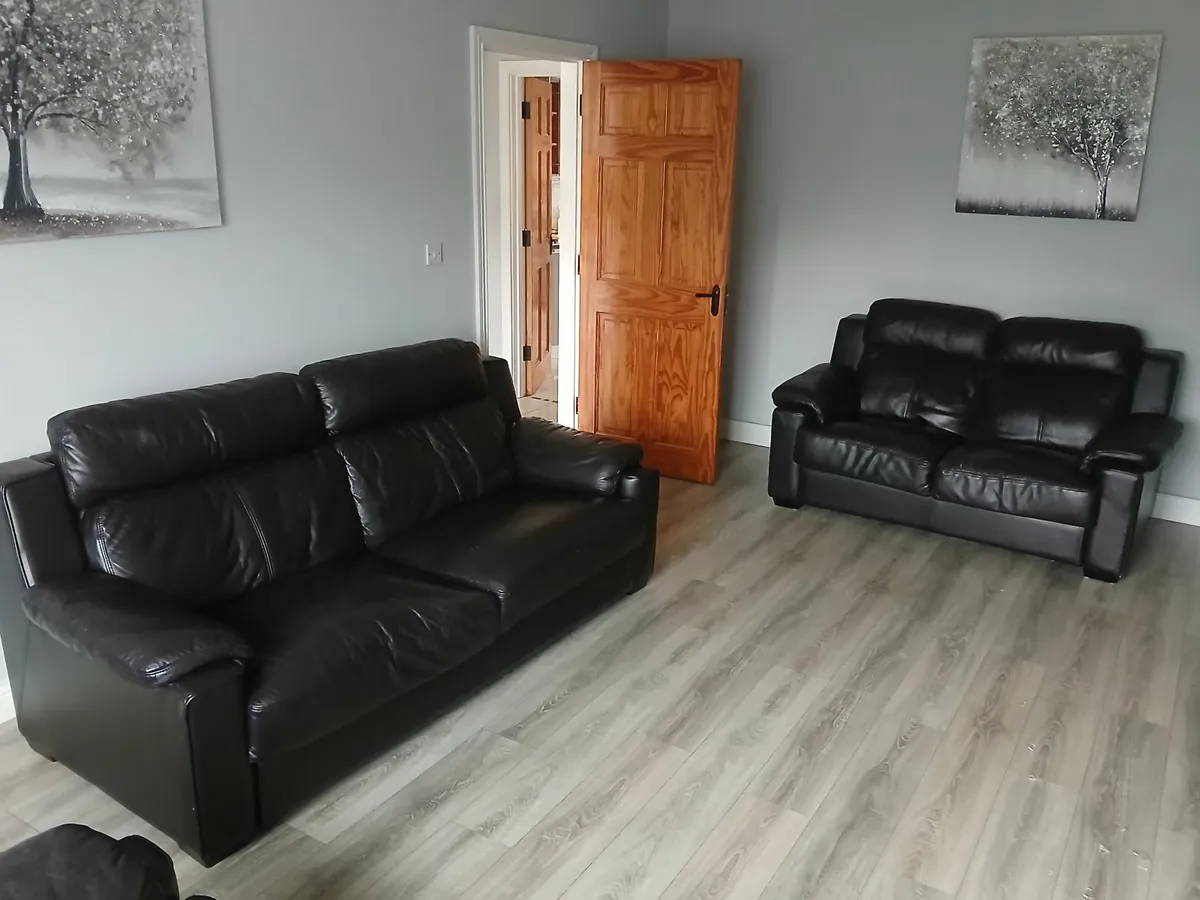 Leather Sofa - Image 1