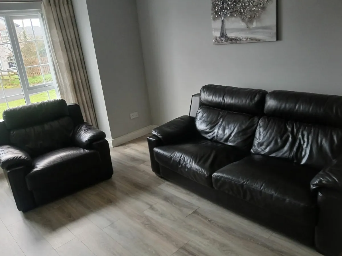 Leather Sofa - Image 2