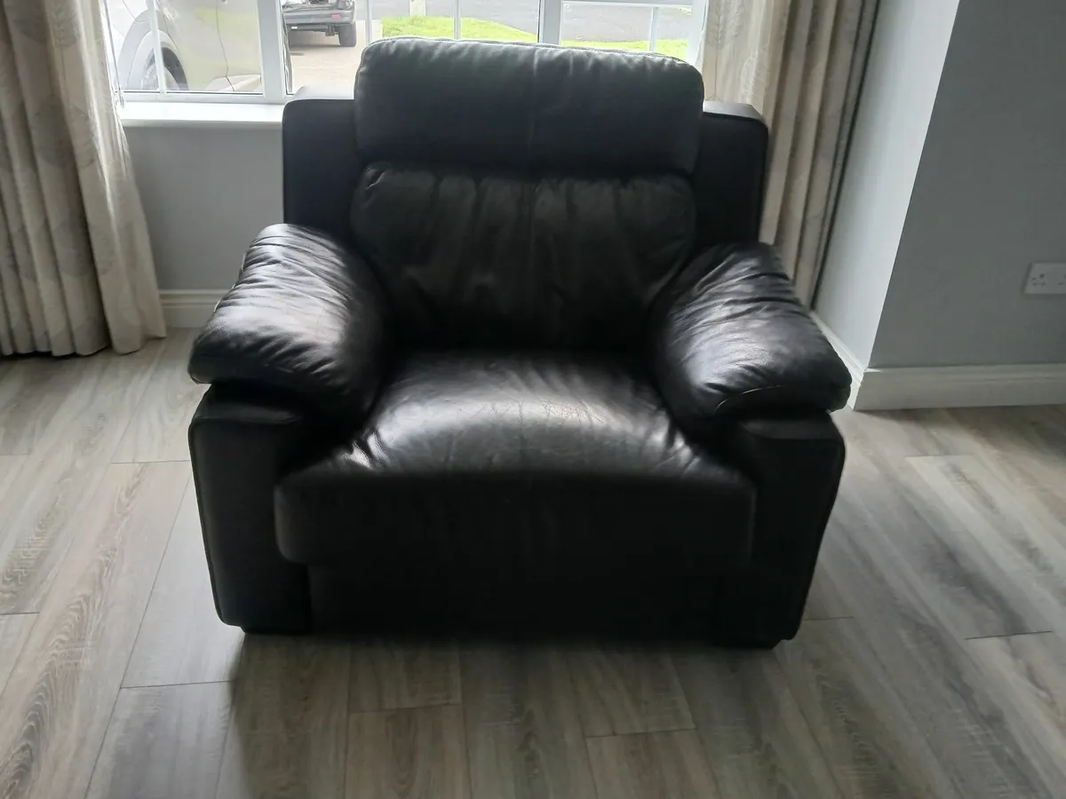 Leather Sofa - Image 3