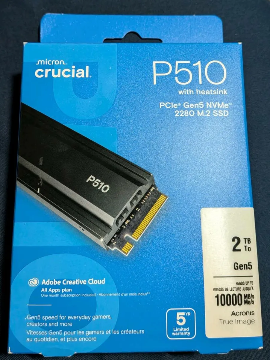 Crucial P510 Gen 5 2TB SSD