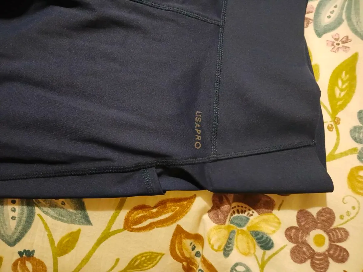 Navy leggings - Image 1