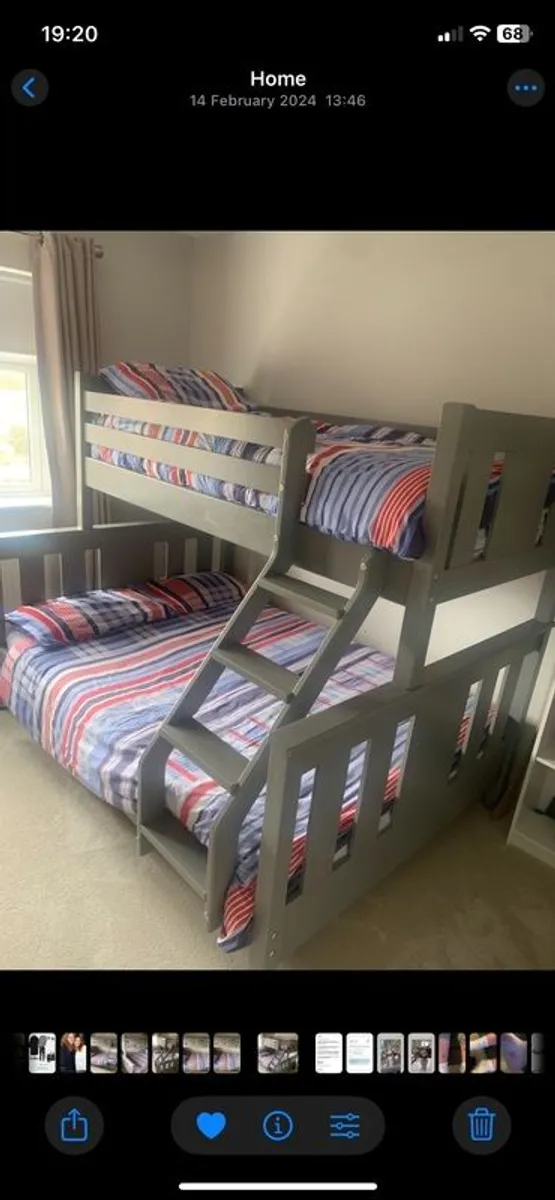 Triple sleeper bunk bed - Image 1