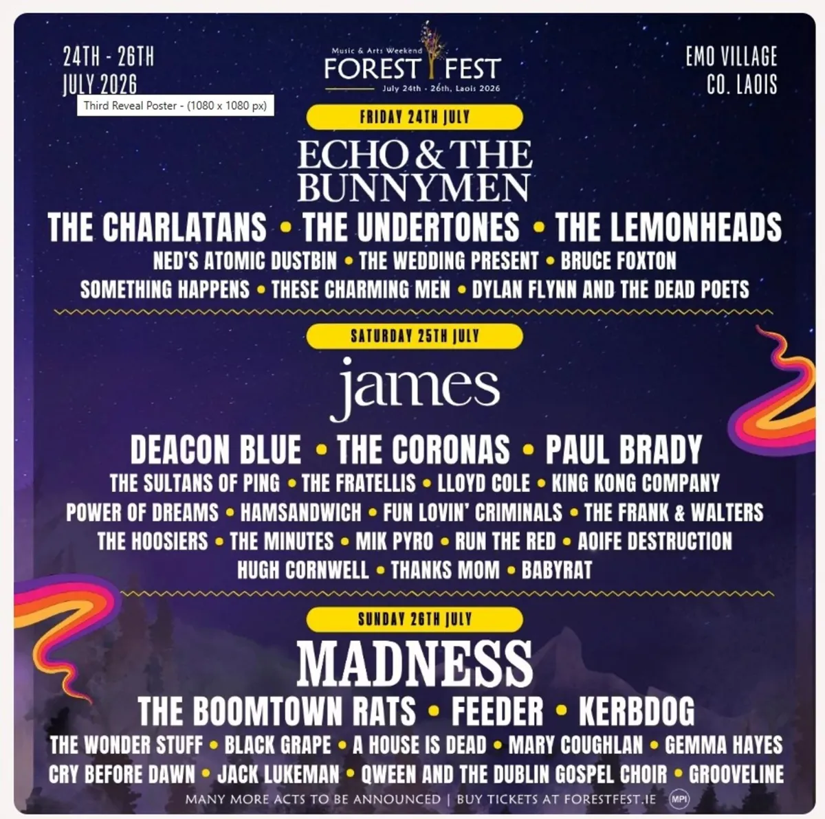 Forest fest tickets 2026