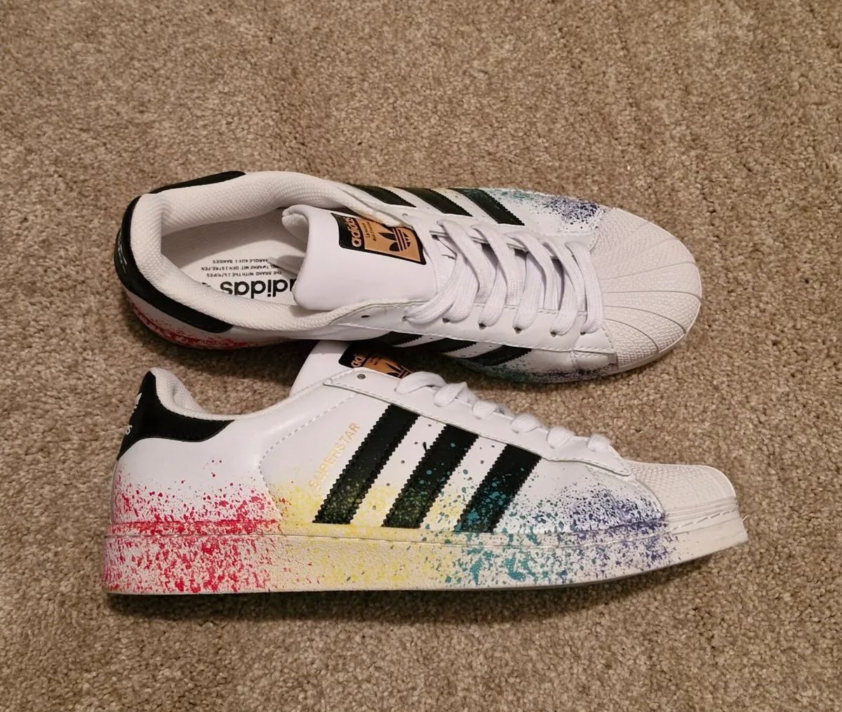 Adidas Gazelles Mens UK 9.5 - Image 1