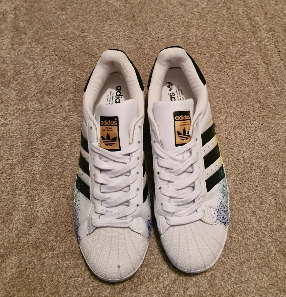 Adidas Gazelles Mens UK 9.5 - Image 3