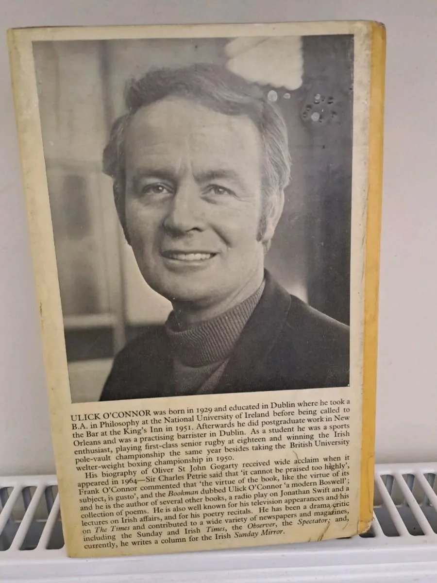 1970 Brendan Behan Ulick O’Connor 1st ed - Image 2