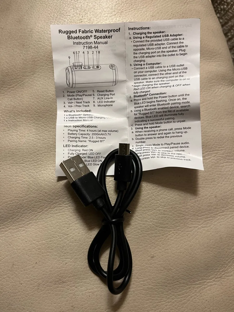 Bluetooth Speaker 2 x 5W - Image 4