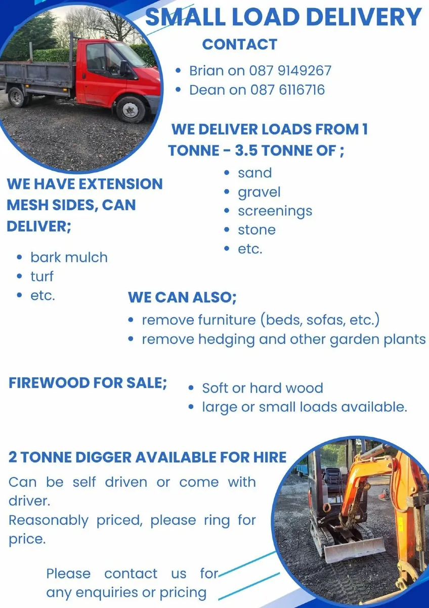 Small load deliveries - Image 1