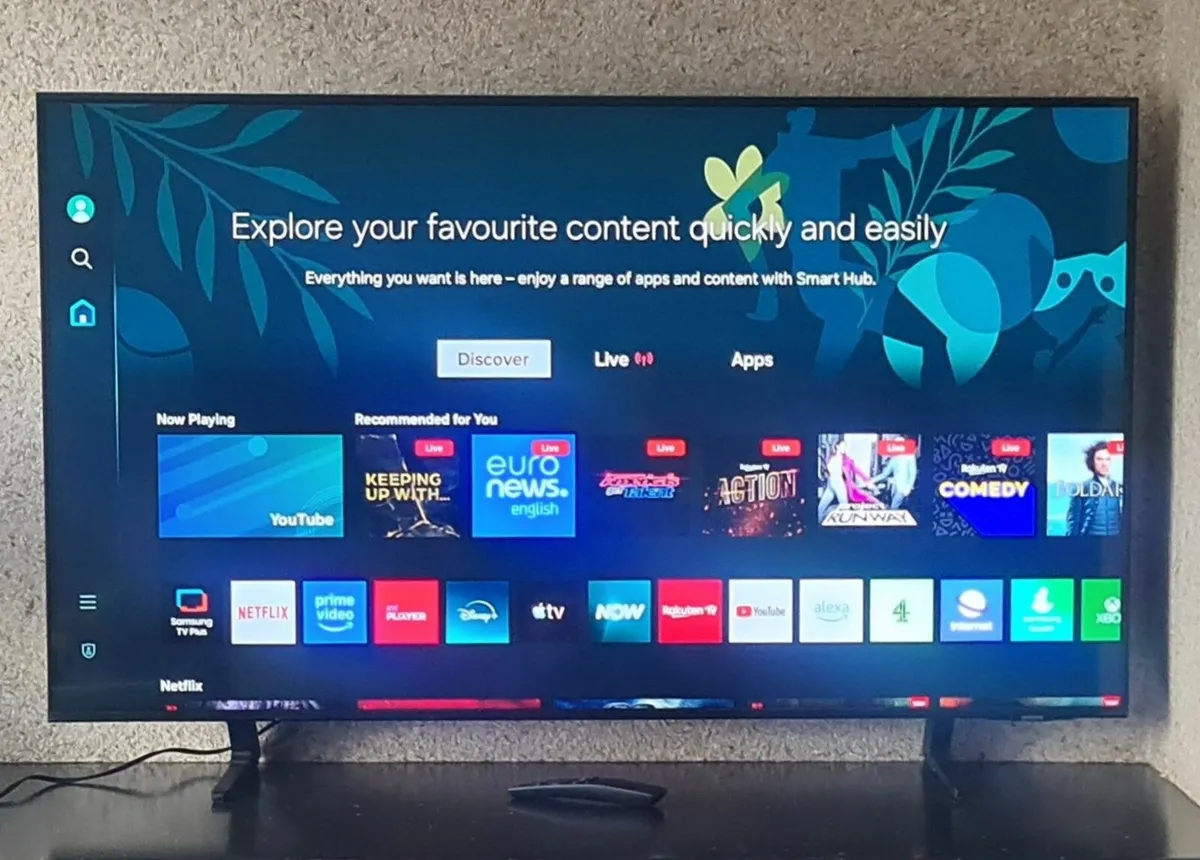 Samsung UE50BU8000 50" 4K UHD Smart TV - Image 1