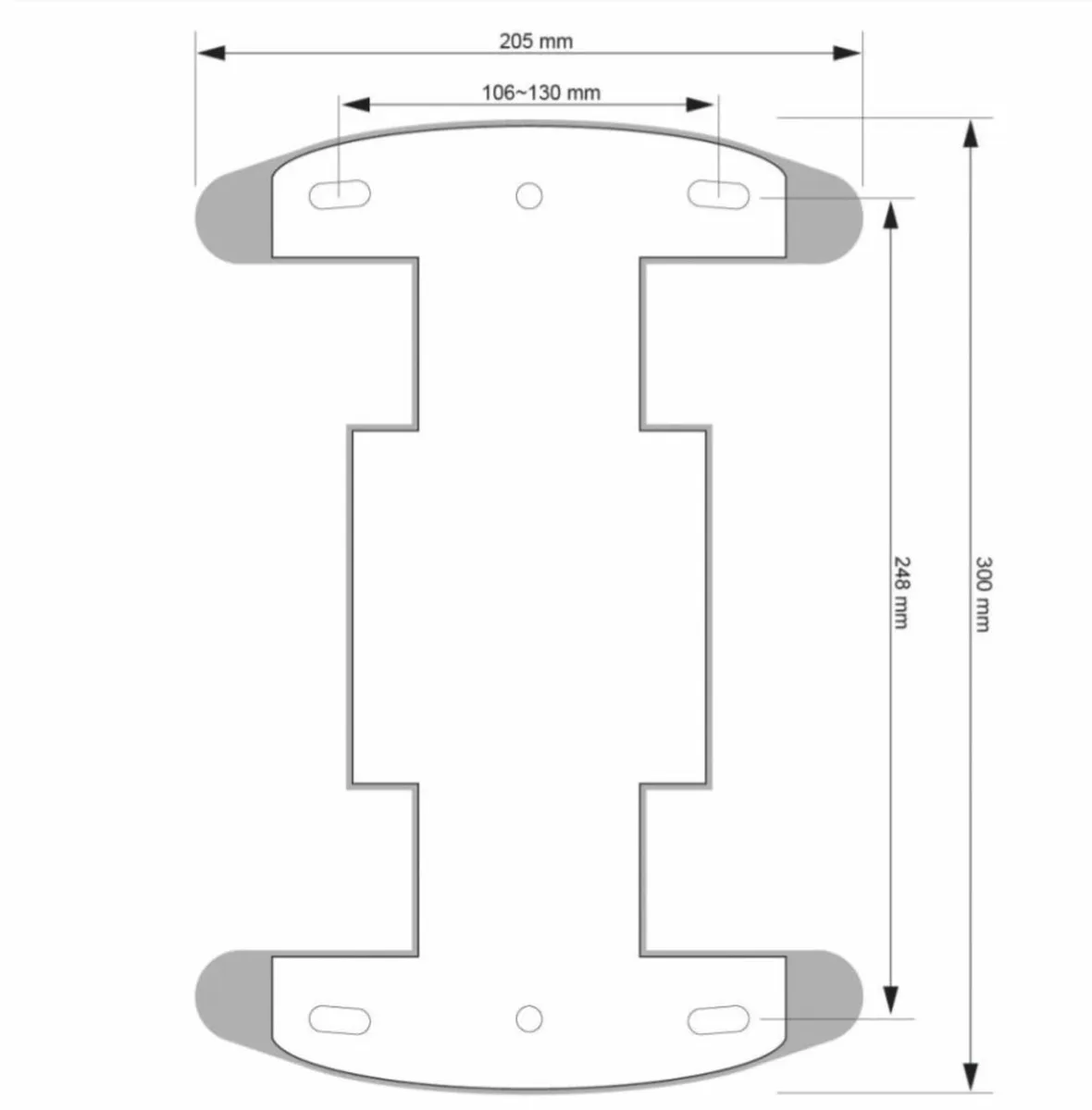 TV Wall Mount Bracket Tilt Swivel 32" - 70" TV - Image 4
