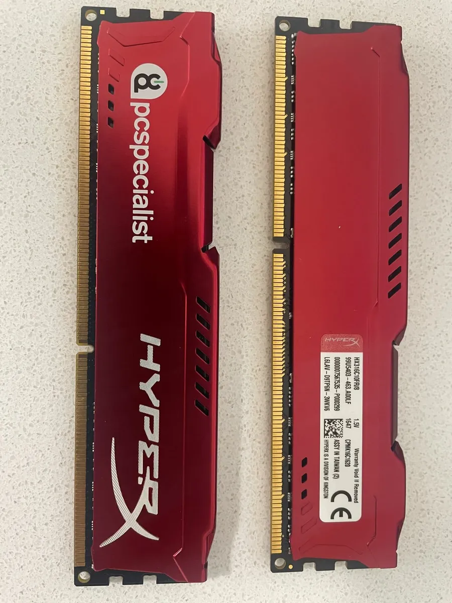 KINGSTON HYPER X FURY 16gb DDR3 RAM