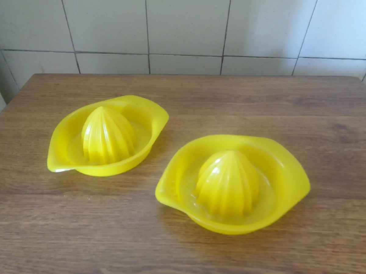 Vintage Plastic Juicer x 2 for Sale - Image 1