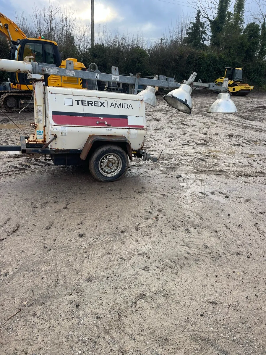 Terex lighting tower - Image 2