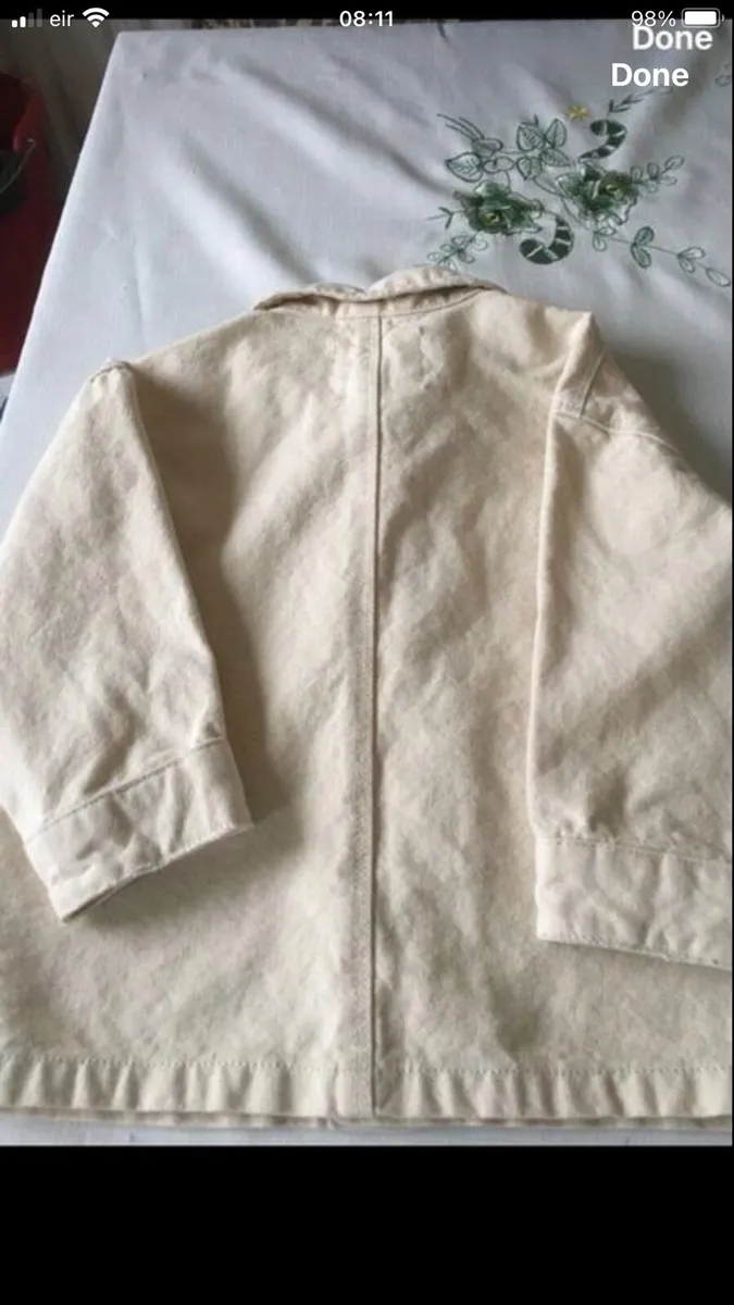 Boys BNWT Zara jacket 9/12 mths €8 - Image 2