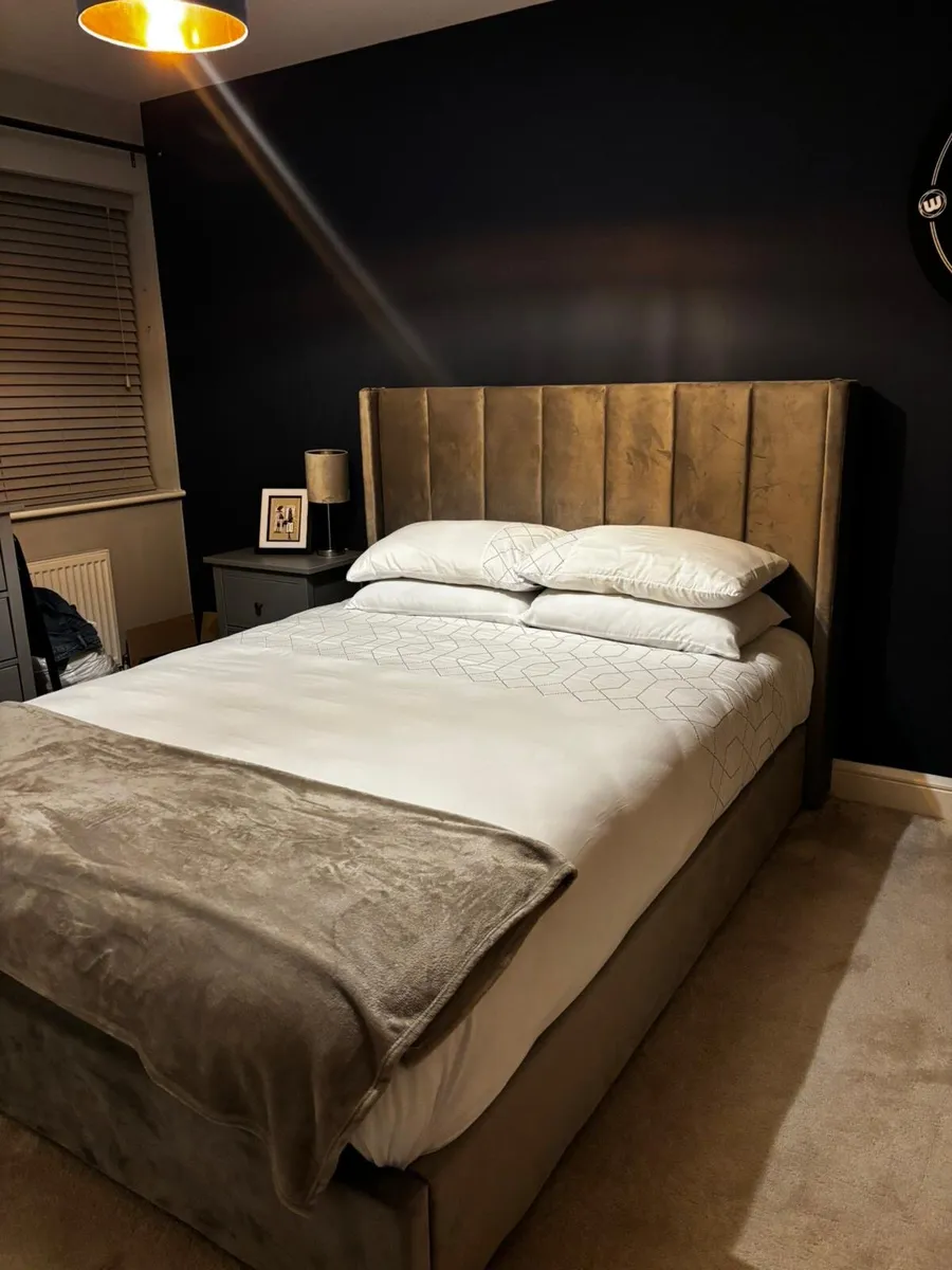 King size Bed and mattress - Image 3
