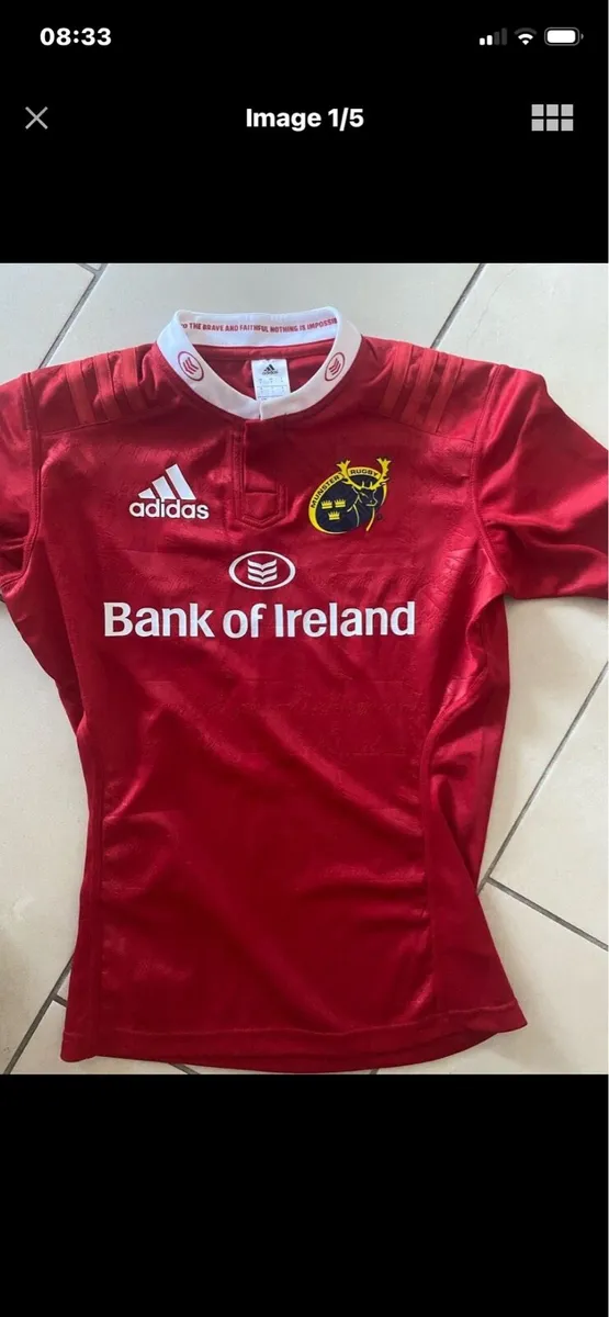 New - Munster Rugby Jersey - Image 1