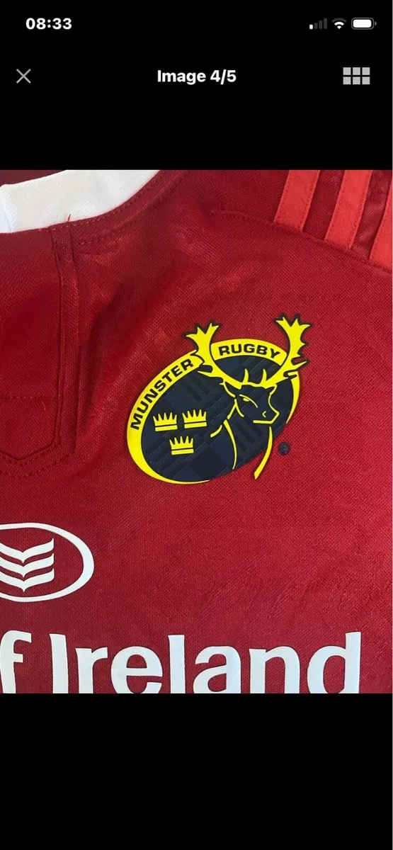 New - Munster Rugby Jersey - Image 4