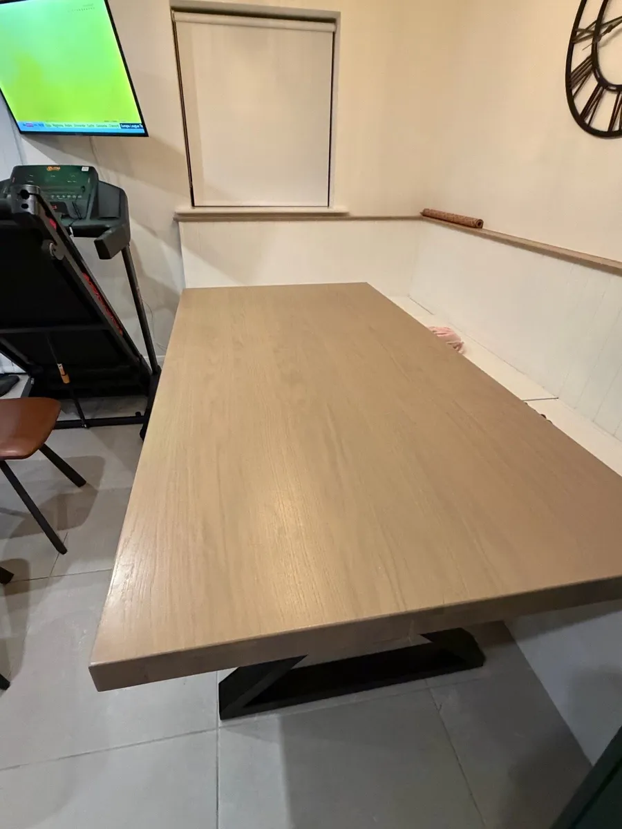Large Sturdy Dining Room Table - Image 4
