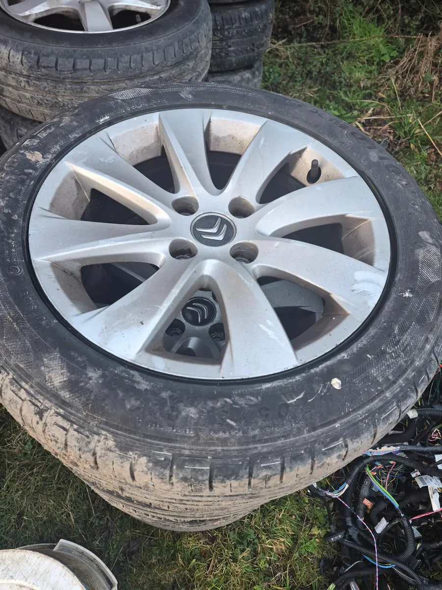 Berlingo alloys + tyres - Image 1