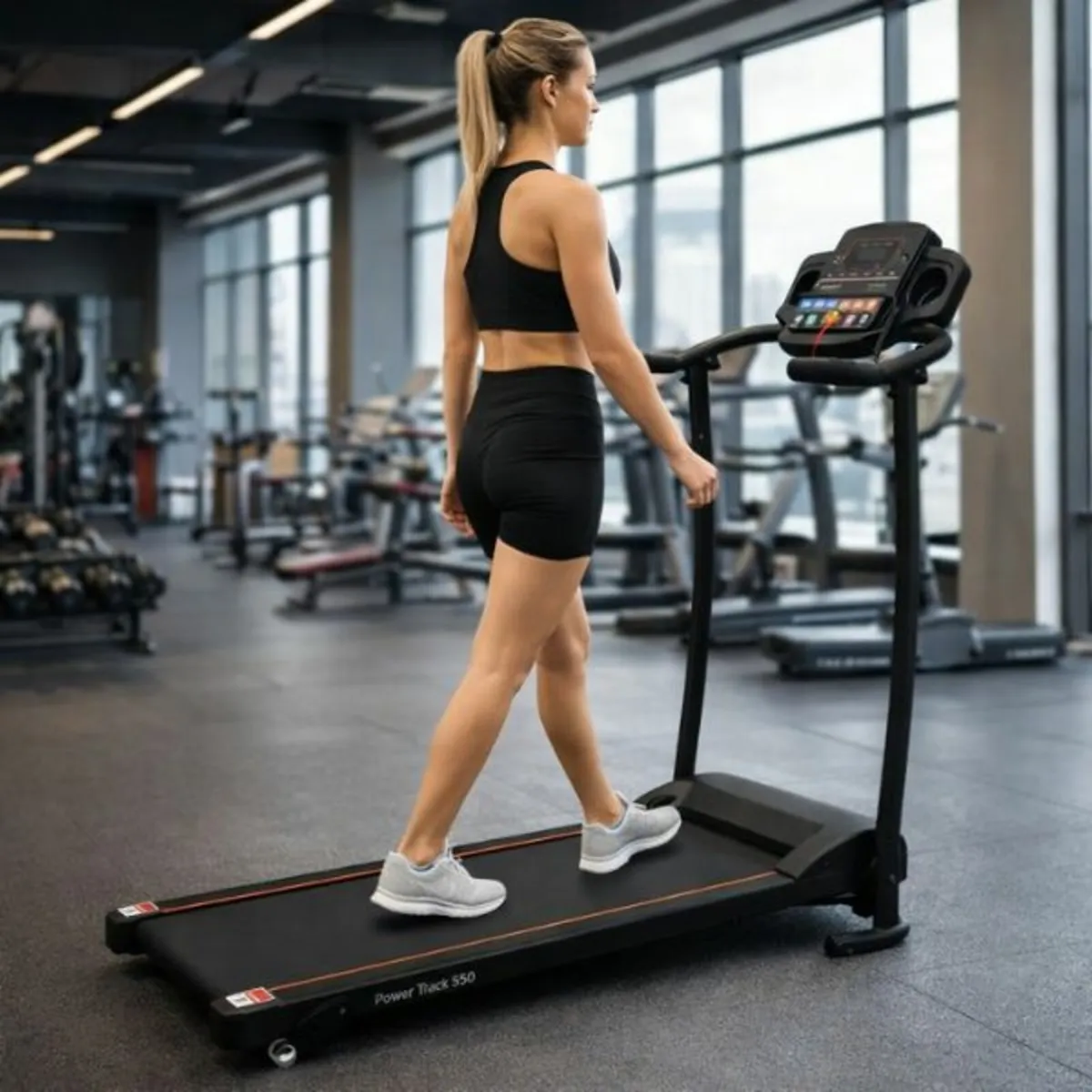 Power Track 550 Treadmill – Compact Treadmill - Image 1
